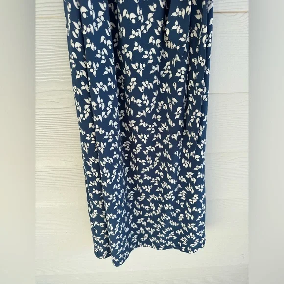 Ralph Lauren Elegant Blue Floral One-Shoulder Dress - Picture 8 of 13